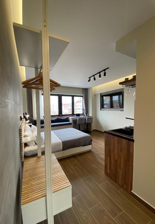 Ferienwohnung Celestial Luxury Skg Port Thessaloniki Exterior foto